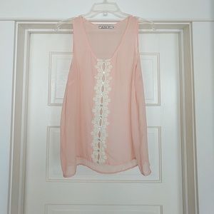 Blush Tank Blouse